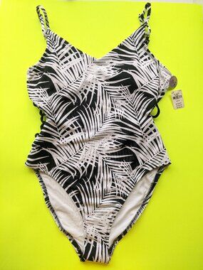 Victoria's Secret PINK Gym to Swim Strappy Bodysuit One-Piece Swimsuit Size M